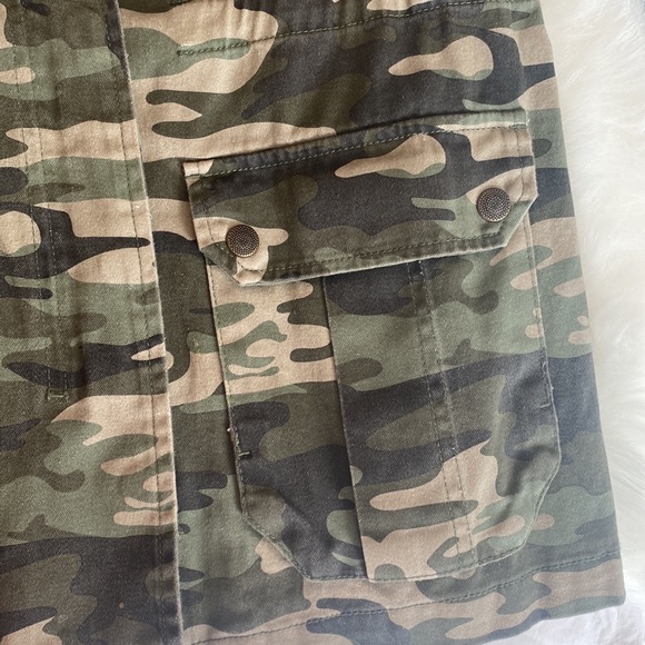 Sanctuary Designed In Los Angeles Military Zip Front Jacket  size XS - Picture 9 of 13